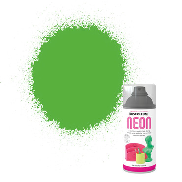 Neon Spray Paint, Matt Finish - Green 150ml