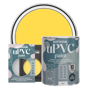 uPVC Paint, Matt Finish - LEMON SORBET