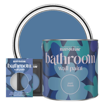 Bathroom Wall & Ceiling Paint - BLUE SILK