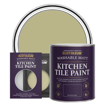 Kitchen Tile Paint, Matt Finish - SAGE GREEN