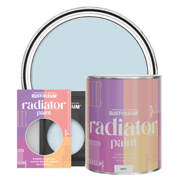 Radiator Paint, Matt Finish - Blue Sky