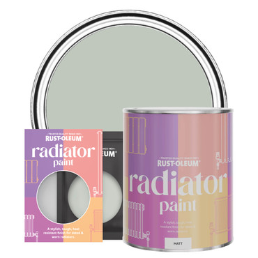 Radiator Paint, Matt Finish - Chalk Green