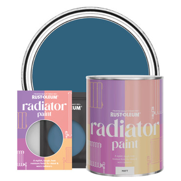 Radiator Paint, Matt Finish - Cobalt