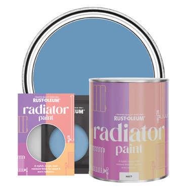 Radiator Paint, Matt Finish - Cornflower Blue