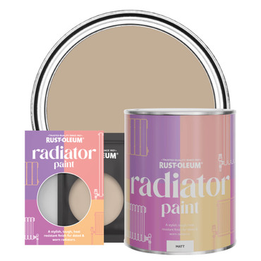 Radiator Paint, Matt Finish - Salted Caramel