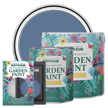 Garden Paint, Matt Finish - BLUE RIVER