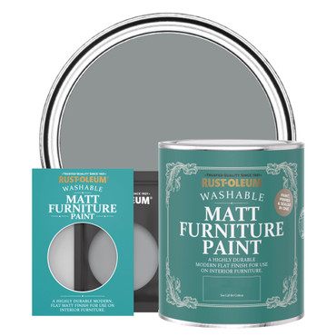 Matt Furniture Paint - MID ANTHRACITE