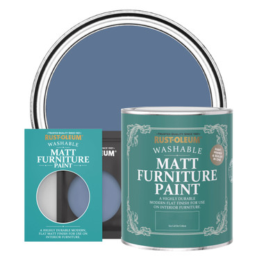 Matt Furniture Paint - BLUE RIVER