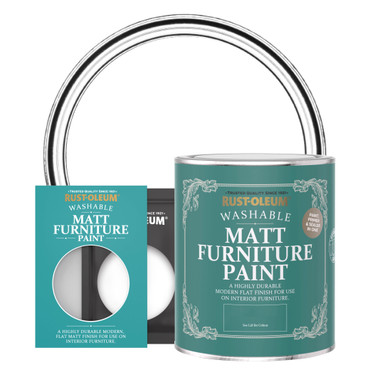 Matt Furniture Paint - COTTON (WHITE)