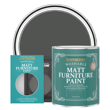 Matt Furniture Paint - GRAPHITE