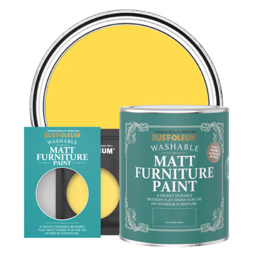 Matt Furniture Paint - LEMON SORBET