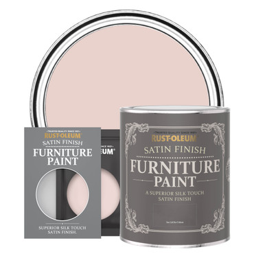 Satin Furniture Paint - PINK CHAMPAGNE