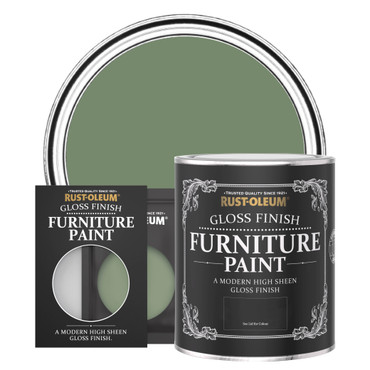 Gloss Furniture Paint - ALL GREEN