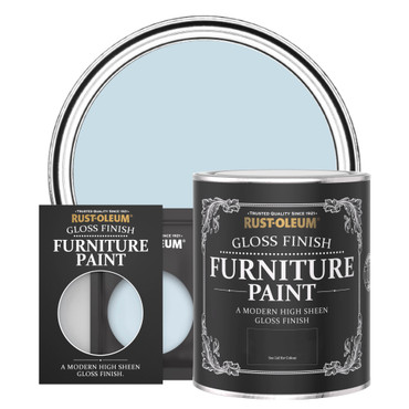 Gloss Furniture Paint - BLUE SKY