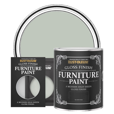 Gloss Furniture Paint - CHALK GREEN