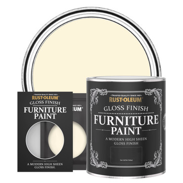 Gloss Furniture Paint - CLOTTED CREAM