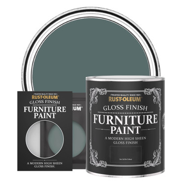 Gloss Furniture Paint - DEEP SEA