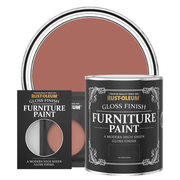 Gloss Furniture Paint - SALMON