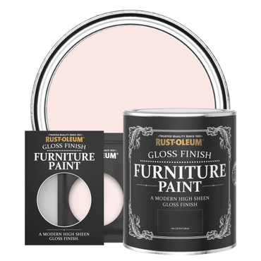 Gloss Furniture Paint - STRAWBERRY VANILLA