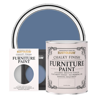 Chalky Furniture Paint - BLUE RIVER