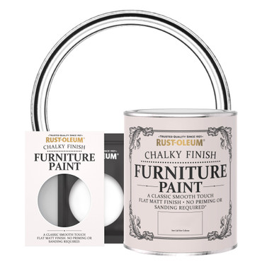 Chalky Furniture Paint - Cotton (WHITE)