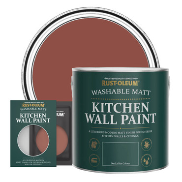 Kitchen Wall & Ceiling Paint - FIRE BRICK