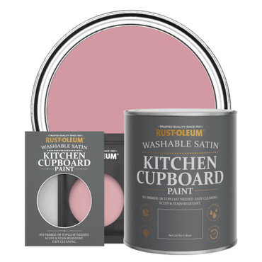 Kitchen Cupboard Paint, Satin Finish - DUSKY PINK