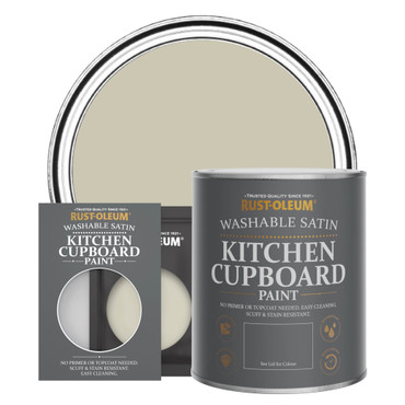 Kitchen Cupboard Paint, Satin Finish - HALF LIGHT