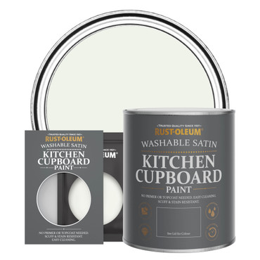 Kitchen Cupboard Paint, Satin Finish - STEAMED MILK