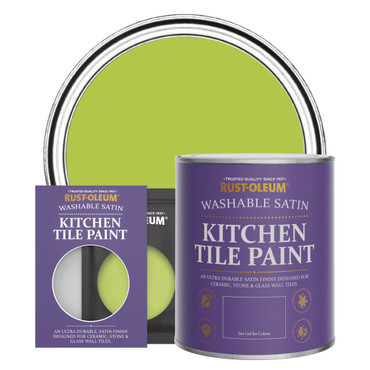 Kitchen Tile Paint, Satin Finish - KEY LIME