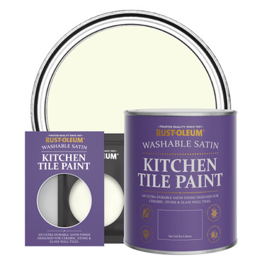 Kitchen Tile Paint, Satin Finish - SHORTBREAD