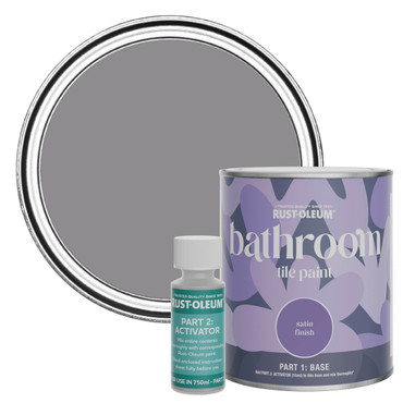 Bathroom Tile Paint, Satin Finish - Iris 750ml