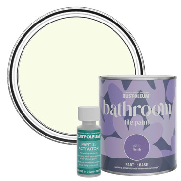 Bathroom Tile Paint, Satin Finish - Apple Blossom 750ml