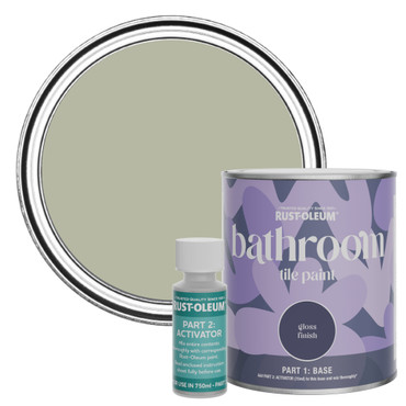 Bathroom Tile Paint, Gloss Finish - Tanglewood 750ml