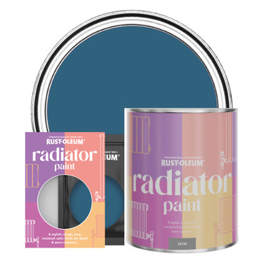 Radiator Paint, Satin Finish - Cobalt