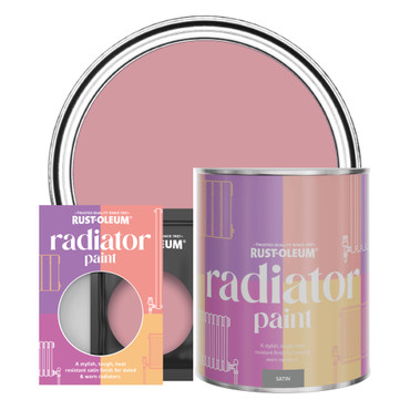 Radiator Paint, Satin Finish - Dusky Pink