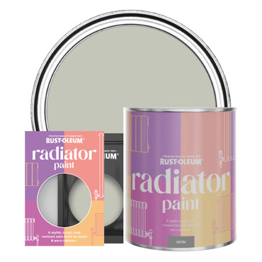 Radiator Paint, Satin Finish - Tyne Fog