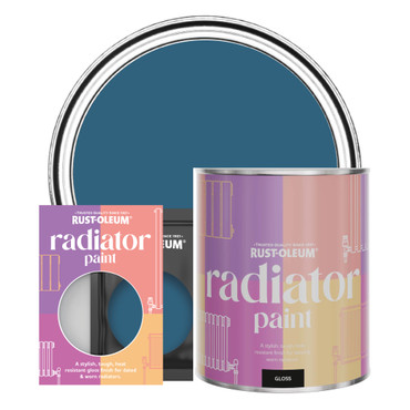 Radiator Paint, Gloss Finish - Cobalt