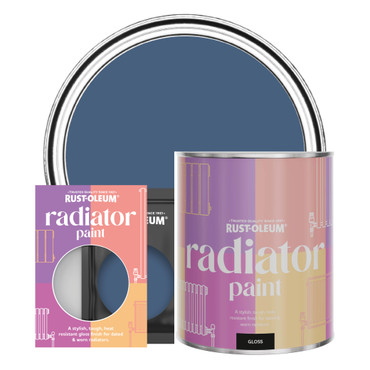 Radiator Paint, Gloss Finish - Ink Blue