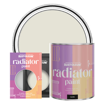 Radiator Paint, Gloss Finish - Portland Stone