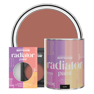 Radiator Paint, Gloss Finish - Salmon