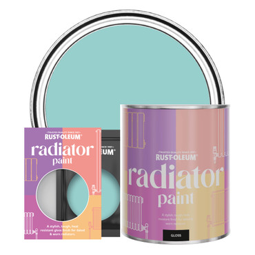 Radiator Paint, Gloss Finish - Teal