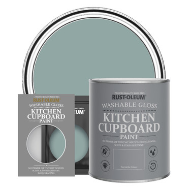 Kitchen Cupboard Paint, Gloss Finish - GRESHAM BLUE