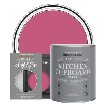 Kitchen Cupboard Paint, Gloss Finish - RASPBERRY RIPPLE