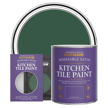 Kitchen Tile Paint, Satin Finish - The Pinewoods