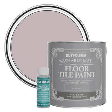 Floor Tile Paint, Matt Finish - Lilac Wine 2.5L