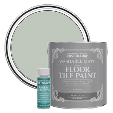 Floor Tile Paint, Matt Finish - Chalk Green 2.5L