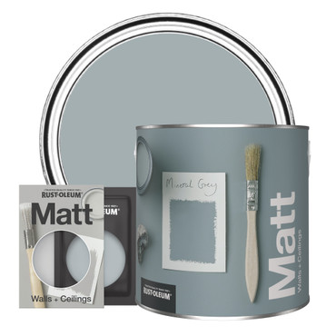 Washable Matt Wall Paint - MINERAL GREY