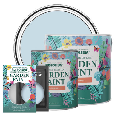 Garden Paint, Satin Finish - BLUE SKY