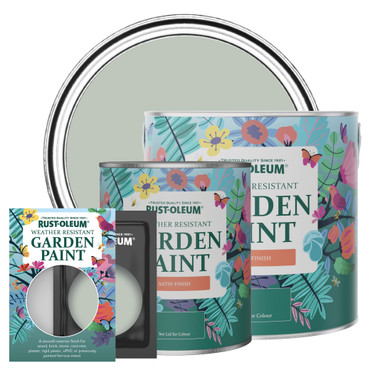 Garden Paint, Satin Finish - CHALK GREEN